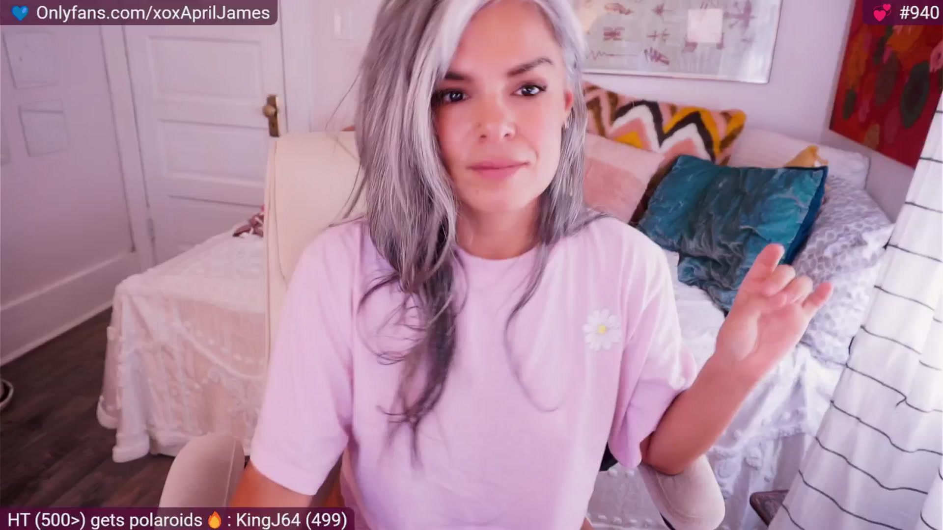 Gallery image thumbnail from AprilJames's myfreecams stream on, 08/16/2025, 22:05 image 4 of 20