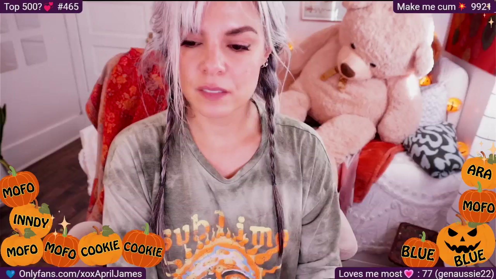 Gallery image thumbnail from AprilJames's myfreecams stream on, 10/24/2025, 22:54 image 2 of 20