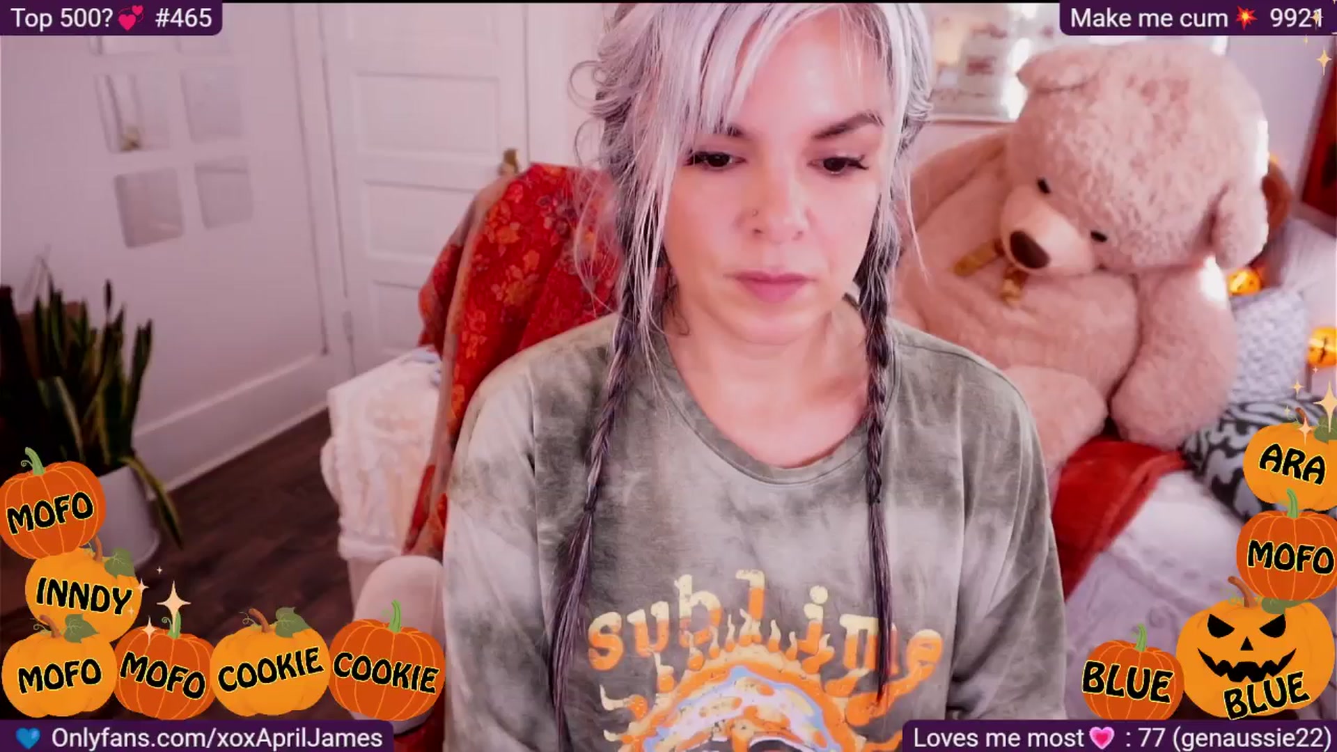 Gallery image thumbnail from AprilJames's myfreecams stream on, 10/24/2025, 22:54 image 12 of 20