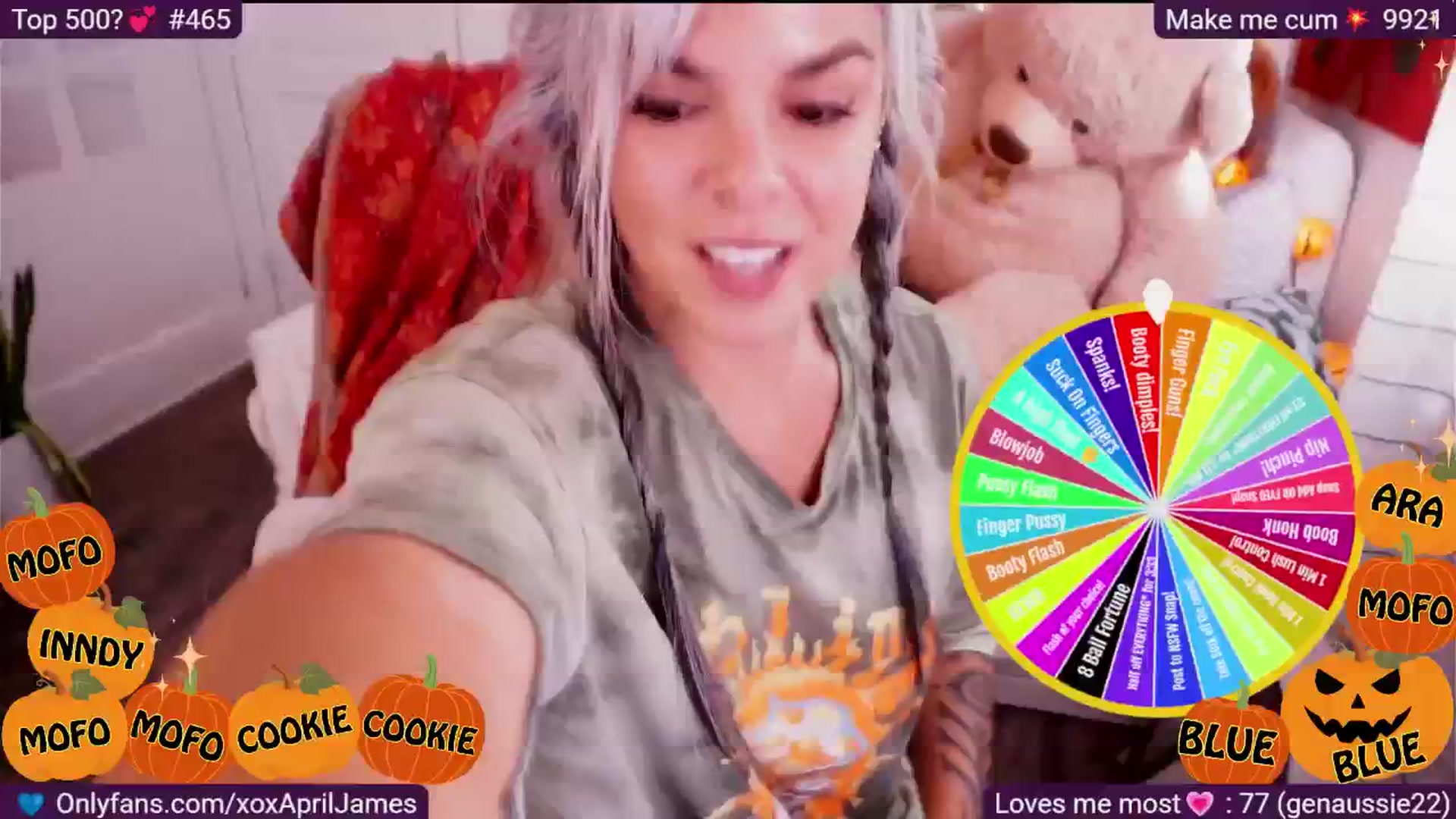 Gallery image thumbnail from AprilJames's myfreecams stream on, 10/24/2025, 22:54 image 4 of 20