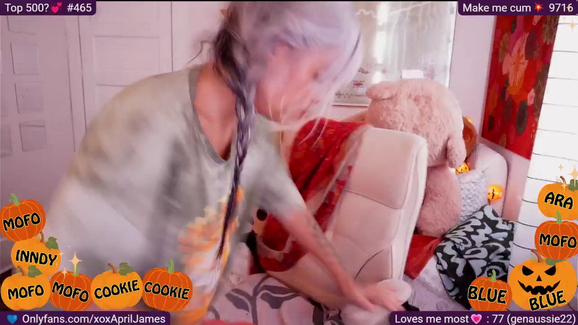 Gallery image thumbnail from AprilJames's myfreecams stream on, 10/24/2025, 22:54 image 17 of 20