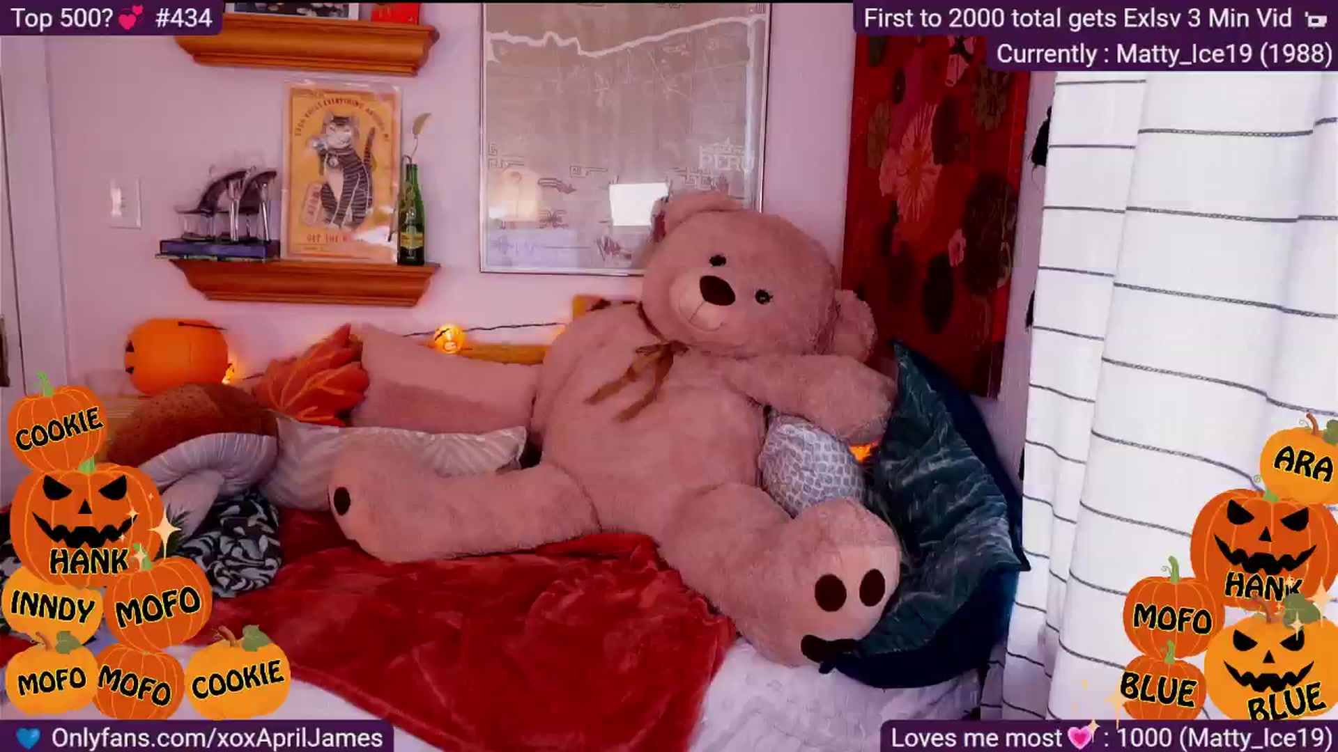 Gallery image thumbnail from AprilJames's myfreecams stream on, 10/26/2025, 20:53 image 8 of 20
