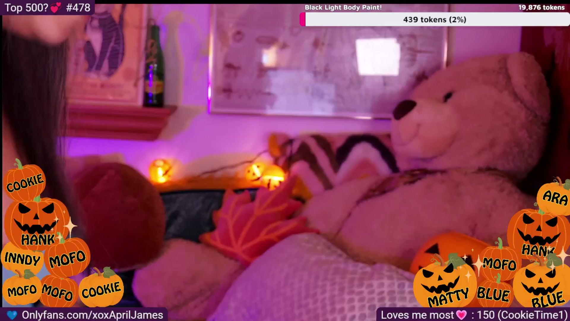 Gallery image thumbnail from AprilJames's myfreecams stream on, 10/30/2025, 03:27 image 4 of 20