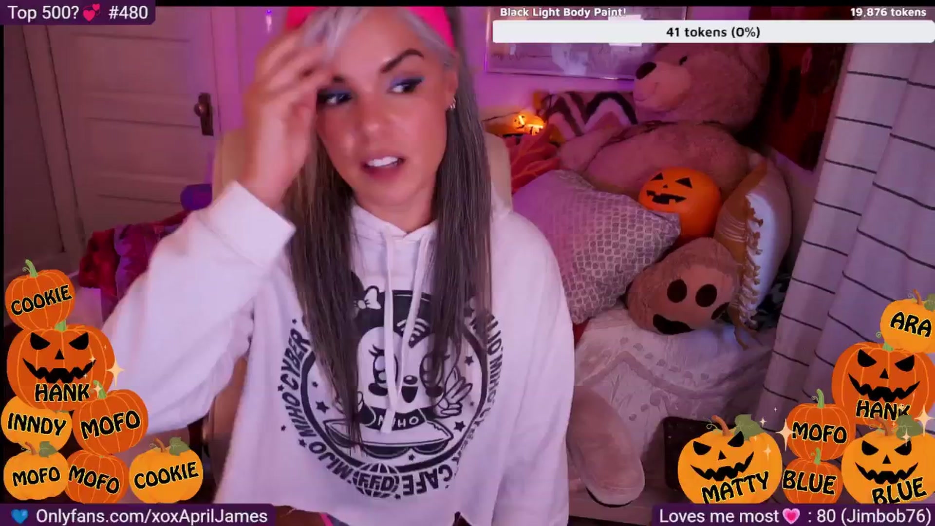 Gallery image thumbnail from AprilJames's myfreecams stream on, 10/30/2025, 03:27 image 3 of 20