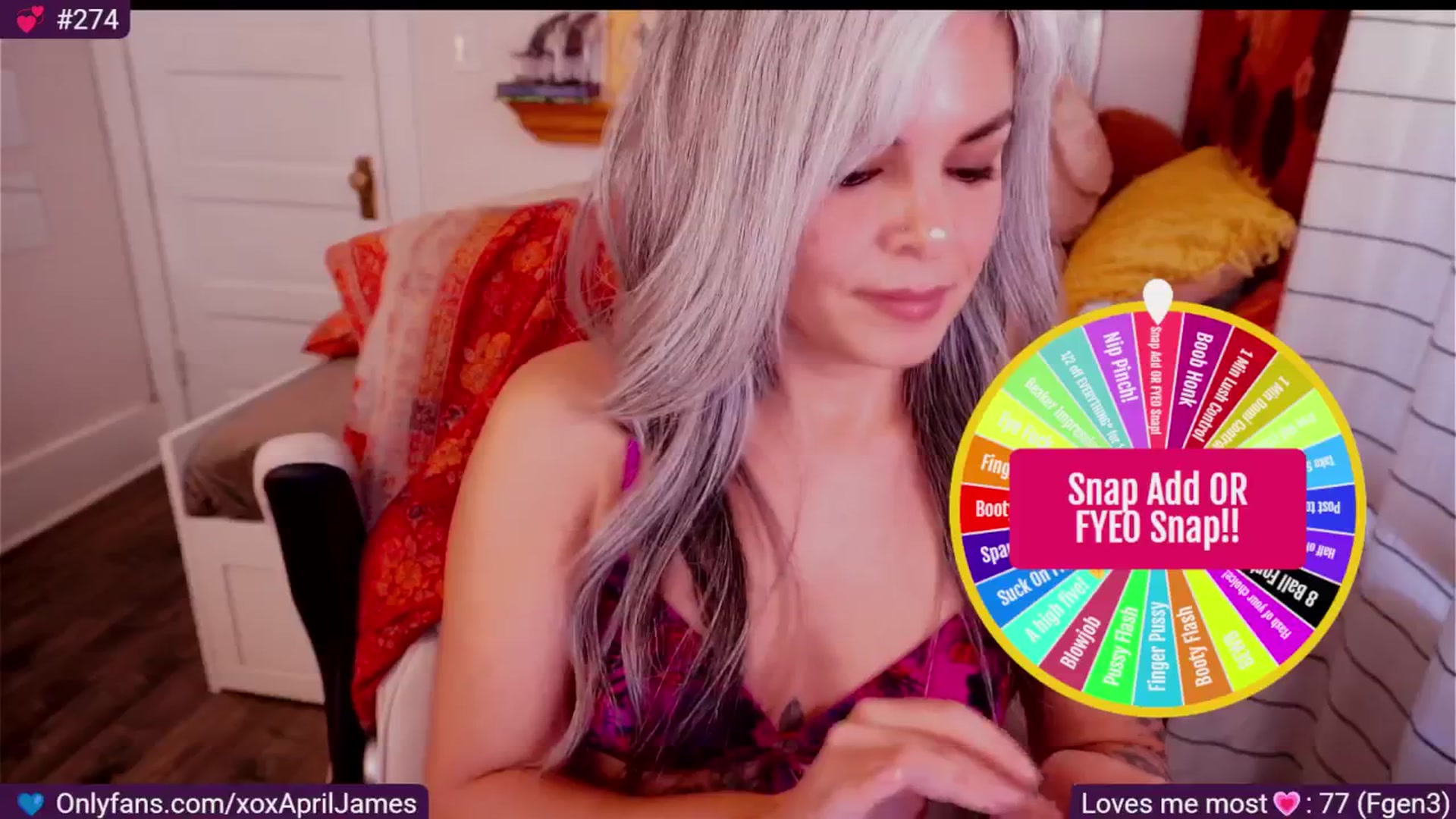Gallery image thumbnail from AprilJames's myfreecams stream on, 11/14/2025, 23:05 image 9 of 20
