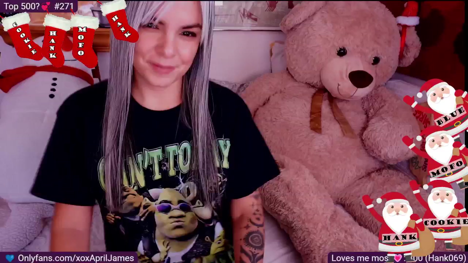 Gallery image thumbnail from AprilJames's myfreecams stream on, 12/06/2025, 18:14 image 17 of 20