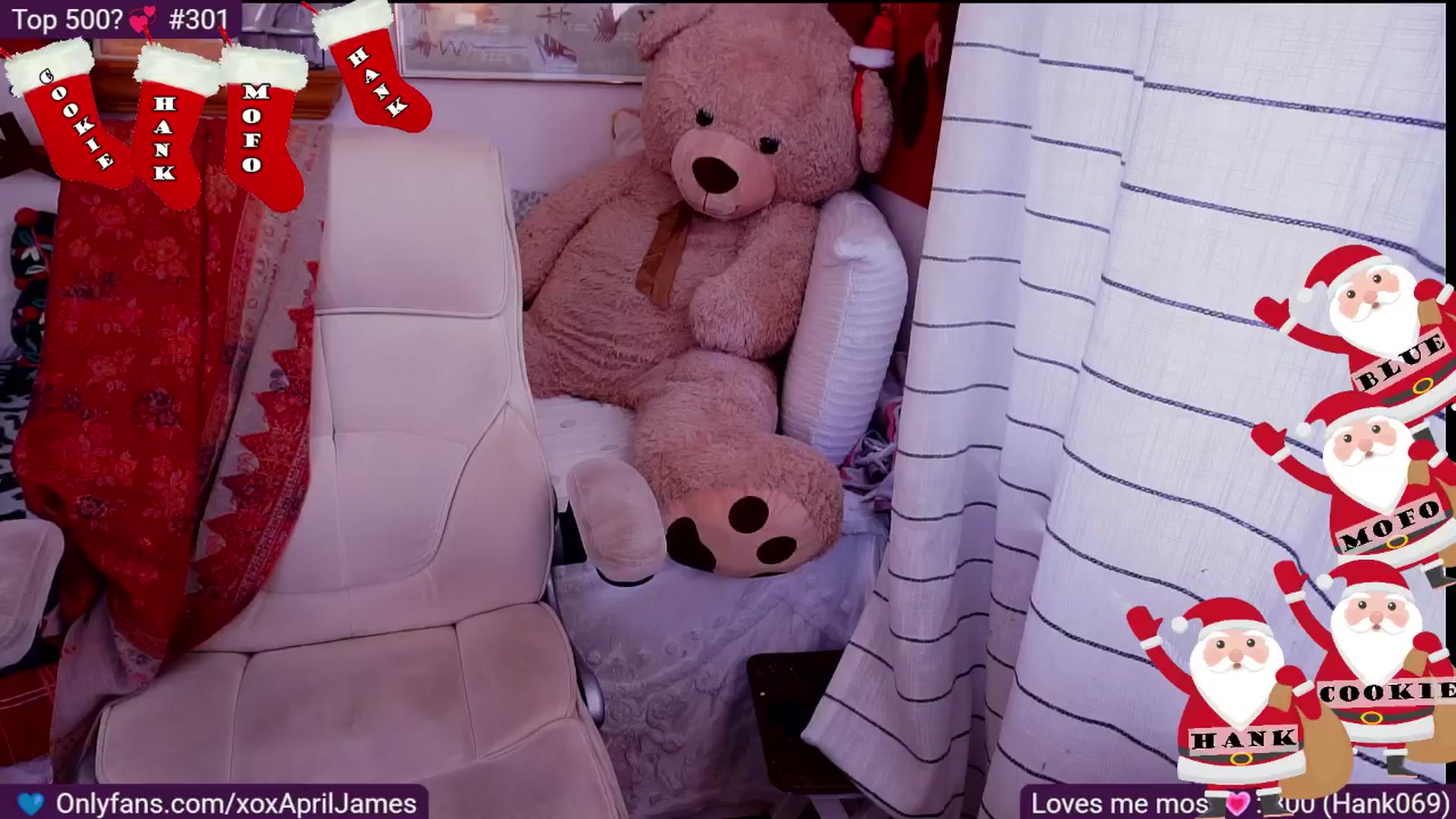 Gallery image thumbnail from AprilJames's myfreecams stream on, 12/06/2025, 18:14 image 1 of 20