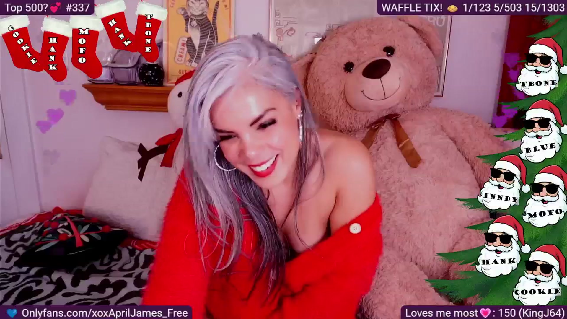 Gallery image thumbnail from AprilJames's myfreecams stream on, 12/18/2025, 23:32 image 8 of 20