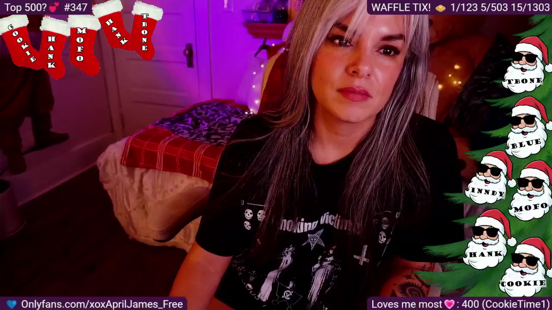 Gallery image thumbnail from AprilJames's myfreecams stream on, 12/20/2025, 24:49 image 10 of 20