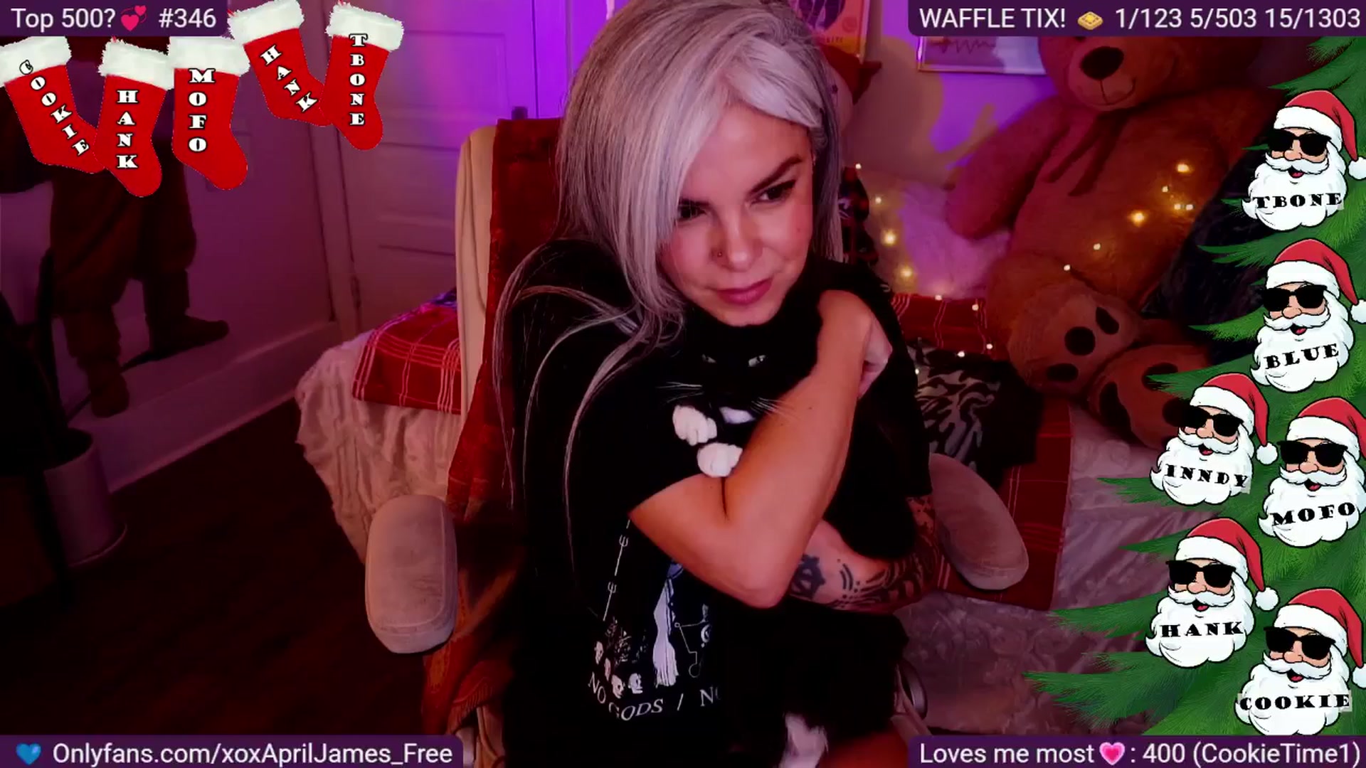 Gallery image thumbnail from AprilJames's myfreecams stream on, 12/20/2025, 24:49 image 2 of 20