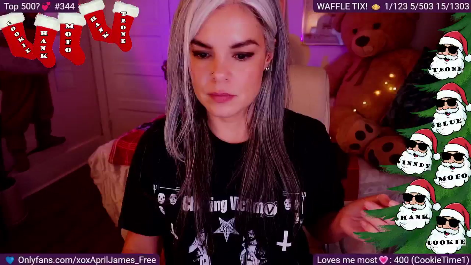 Gallery image thumbnail from AprilJames's myfreecams stream on, 12/20/2025, 24:49 image 16 of 20