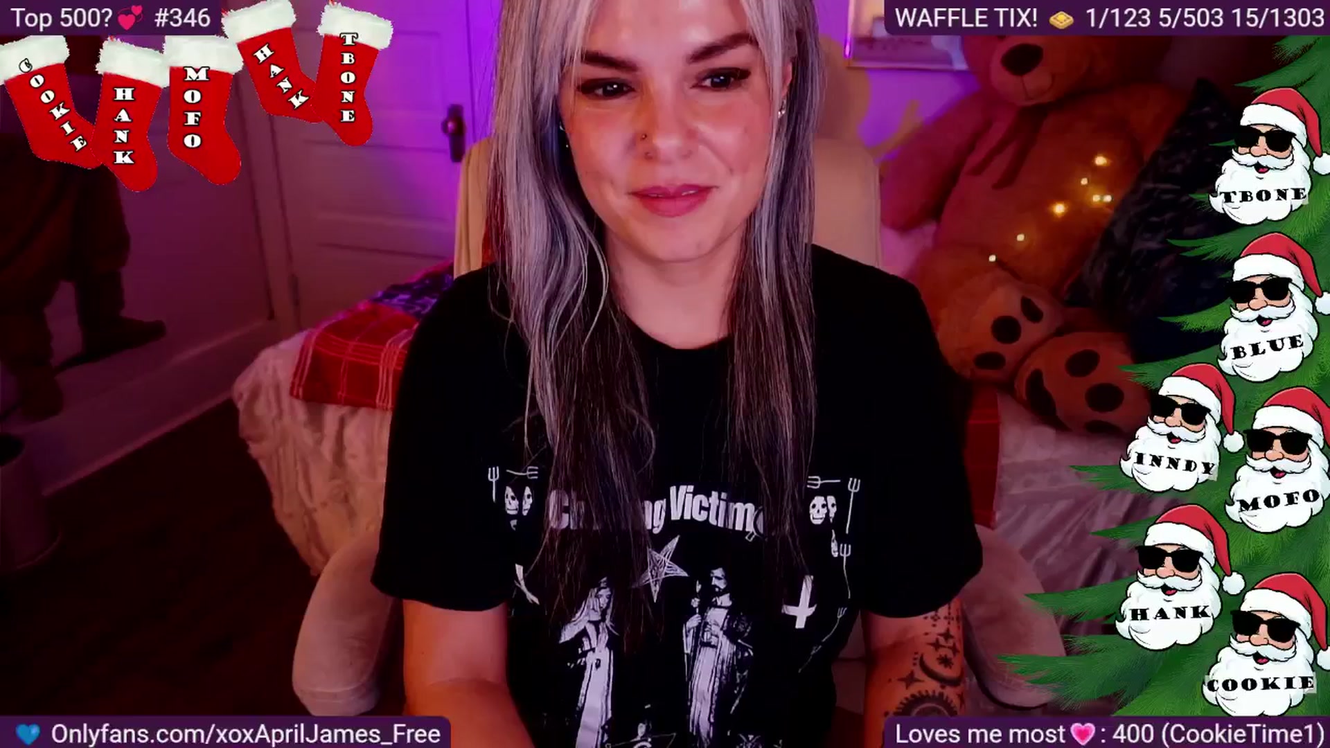 Gallery image thumbnail from AprilJames's myfreecams stream on, 12/20/2025, 24:49 image 8 of 20