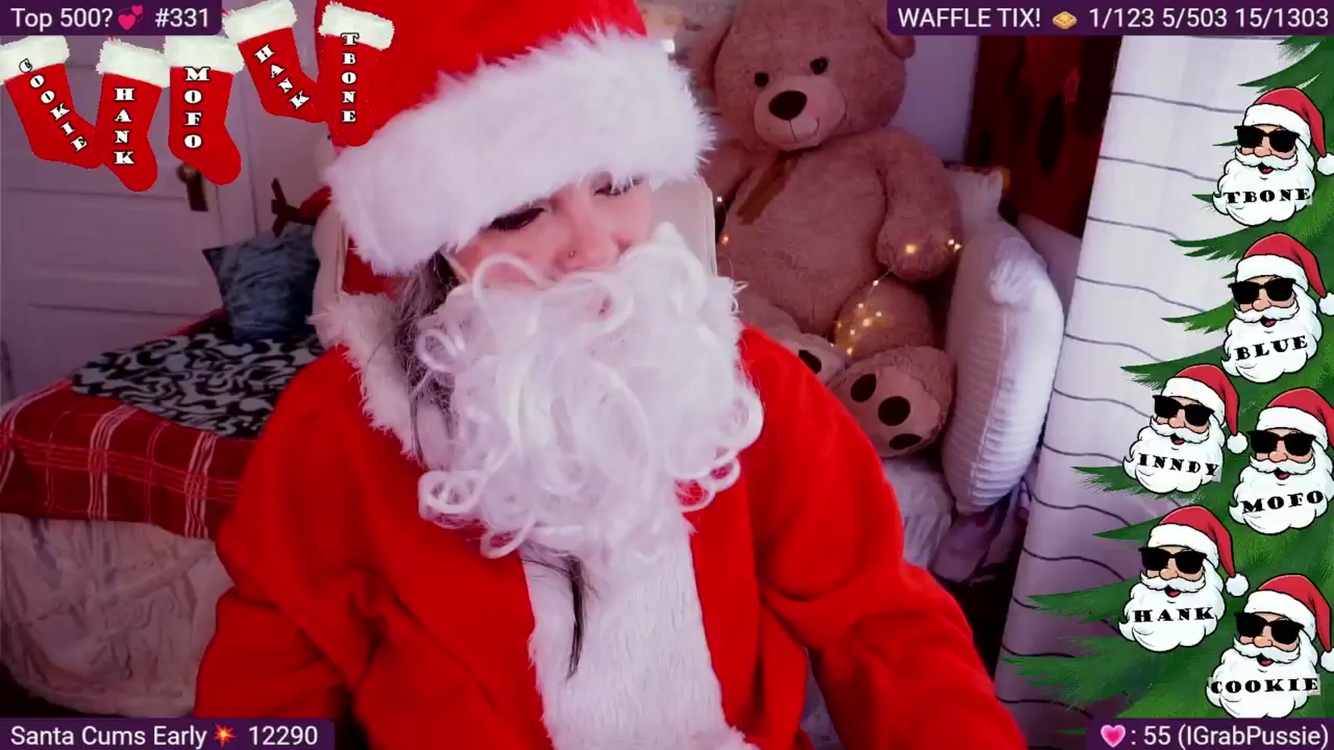 Gallery image thumbnail from AprilJames's myfreecams stream on, 12/24/2025, 21:19 image 4 of 20