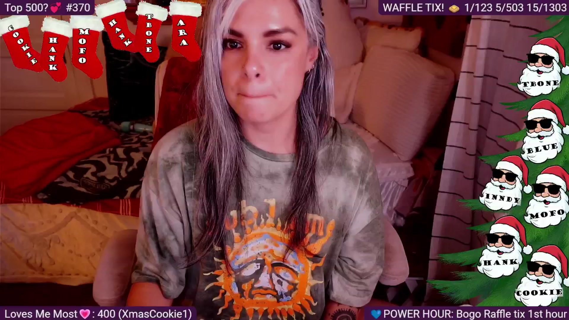 Gallery image thumbnail from AprilJames's myfreecams stream on, 12/31/2025, 01:40 image 1 of 20