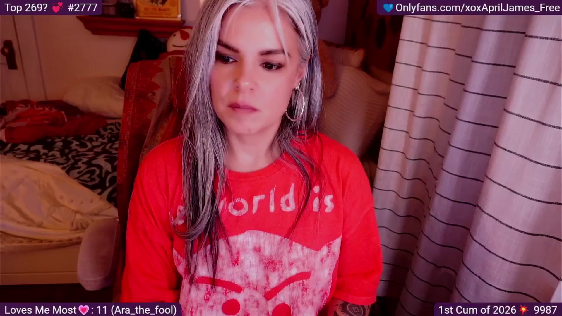 Gallery image thumbnail from AprilJames's myfreecams stream on, 01/03/2026, 24:25 image 8 of 20