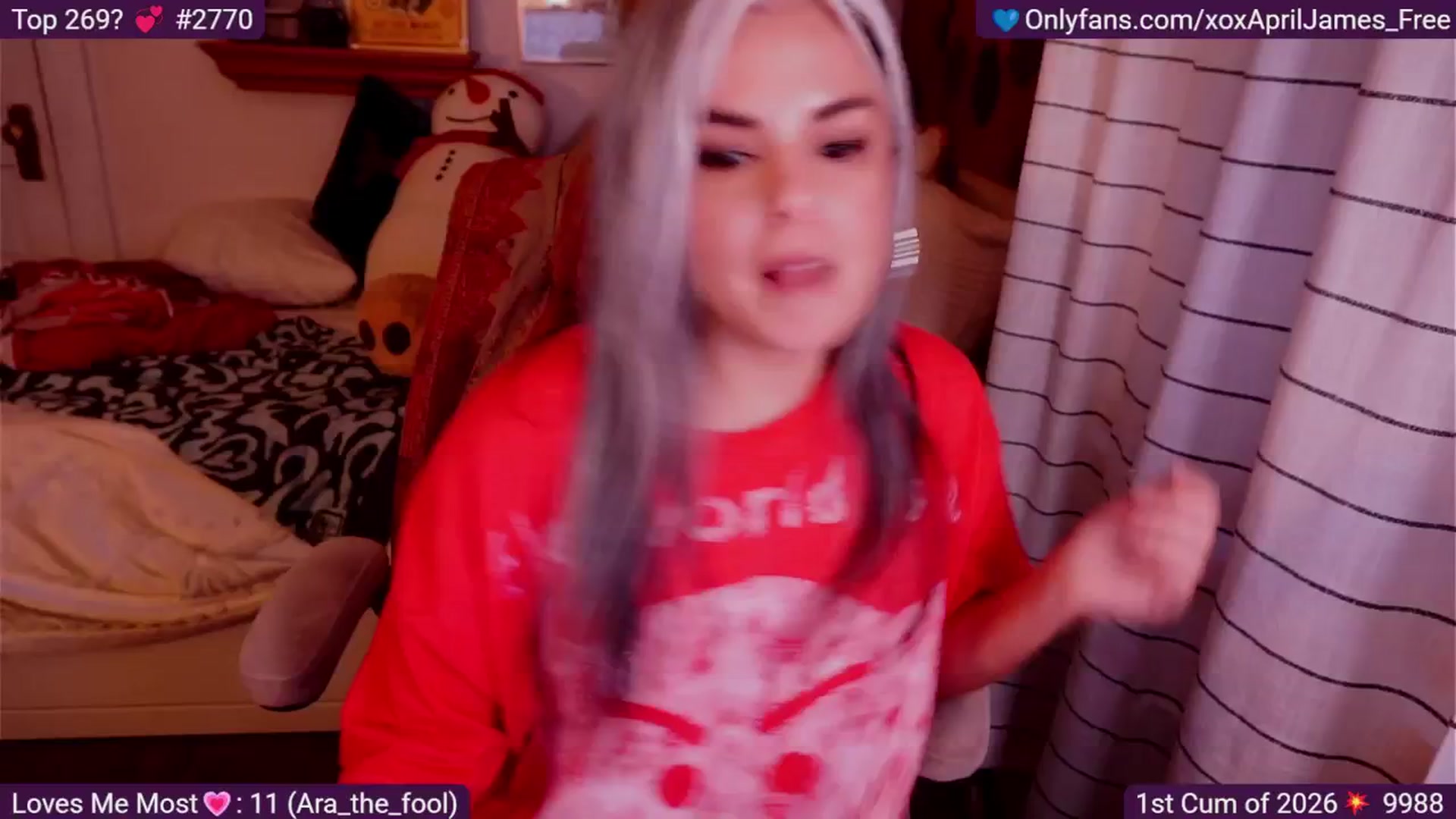 Gallery image thumbnail from AprilJames's myfreecams stream on, 01/03/2026, 24:25 image 4 of 20