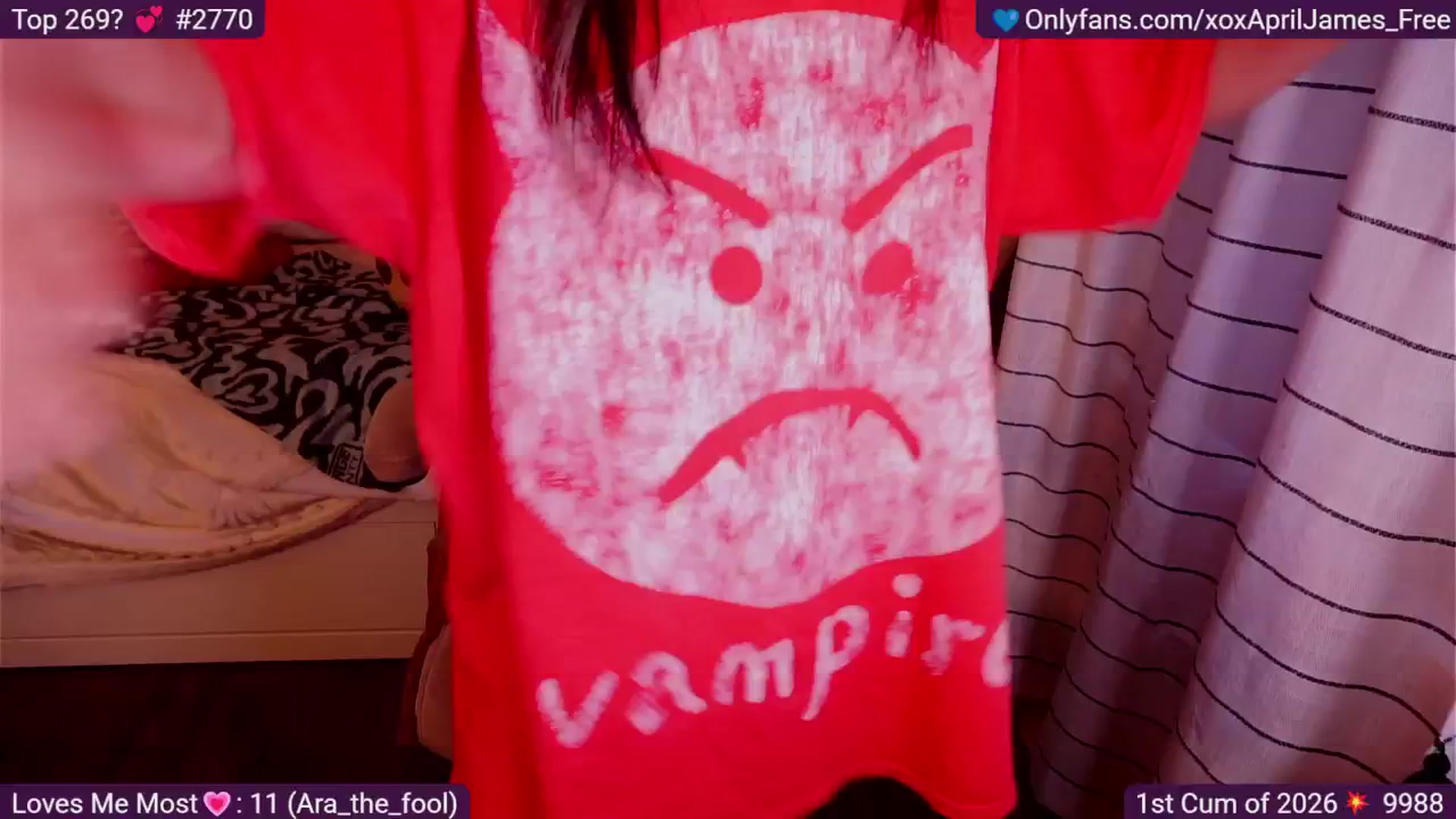 Gallery image thumbnail from AprilJames's myfreecams stream on, 01/03/2026, 24:25 image 3 of 20