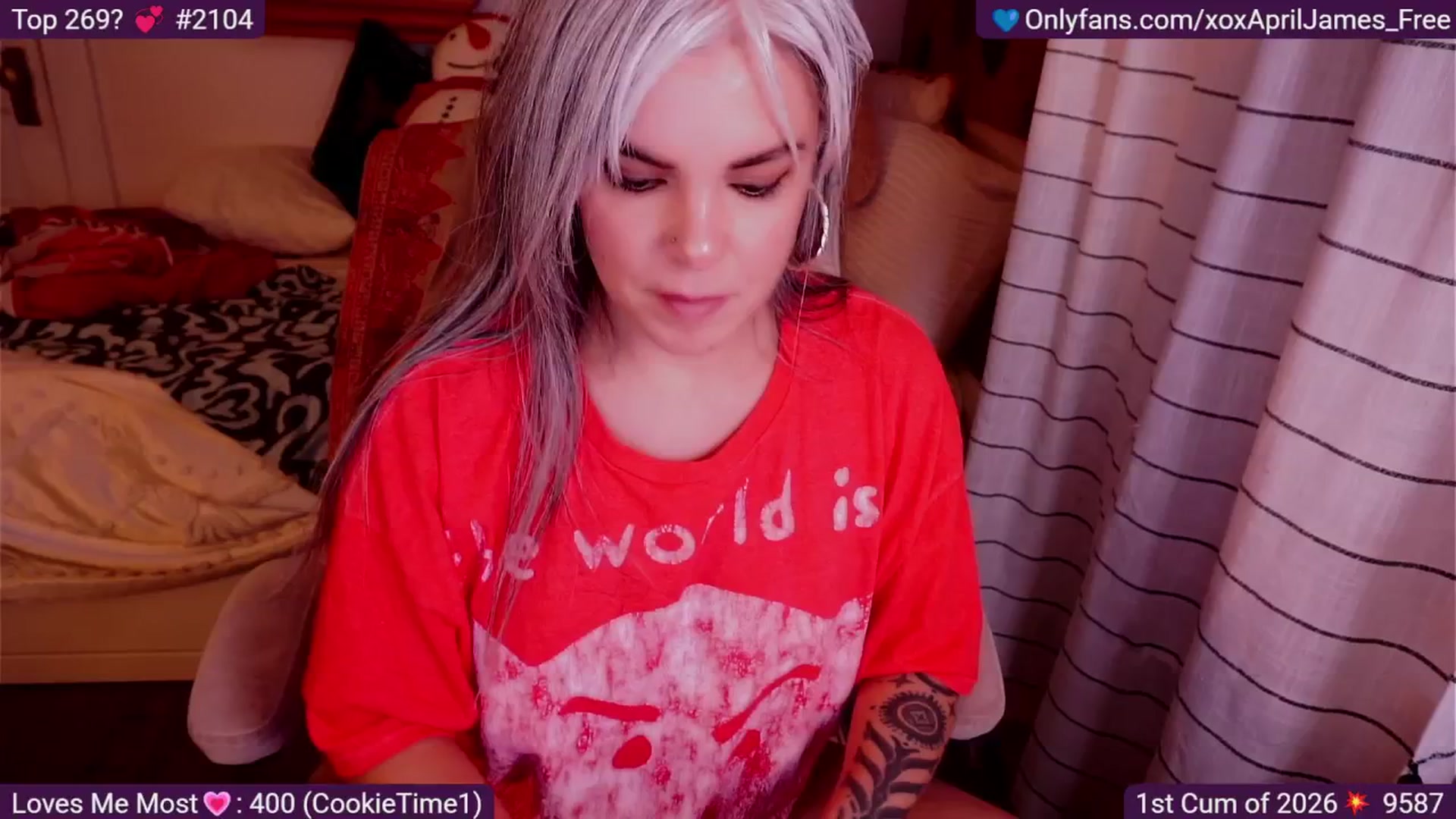 Gallery image thumbnail from AprilJames's myfreecams stream on, 01/03/2026, 24:25 image 12 of 20