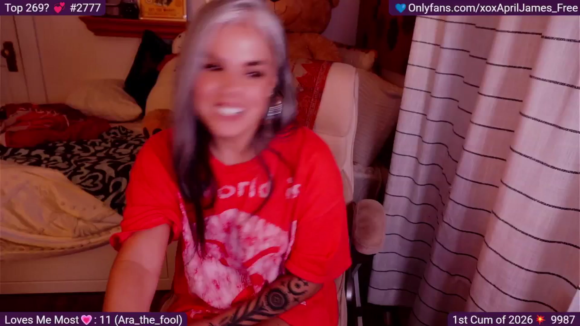 Gallery image thumbnail from AprilJames's myfreecams stream on, 01/03/2026, 24:25 image 9 of 20