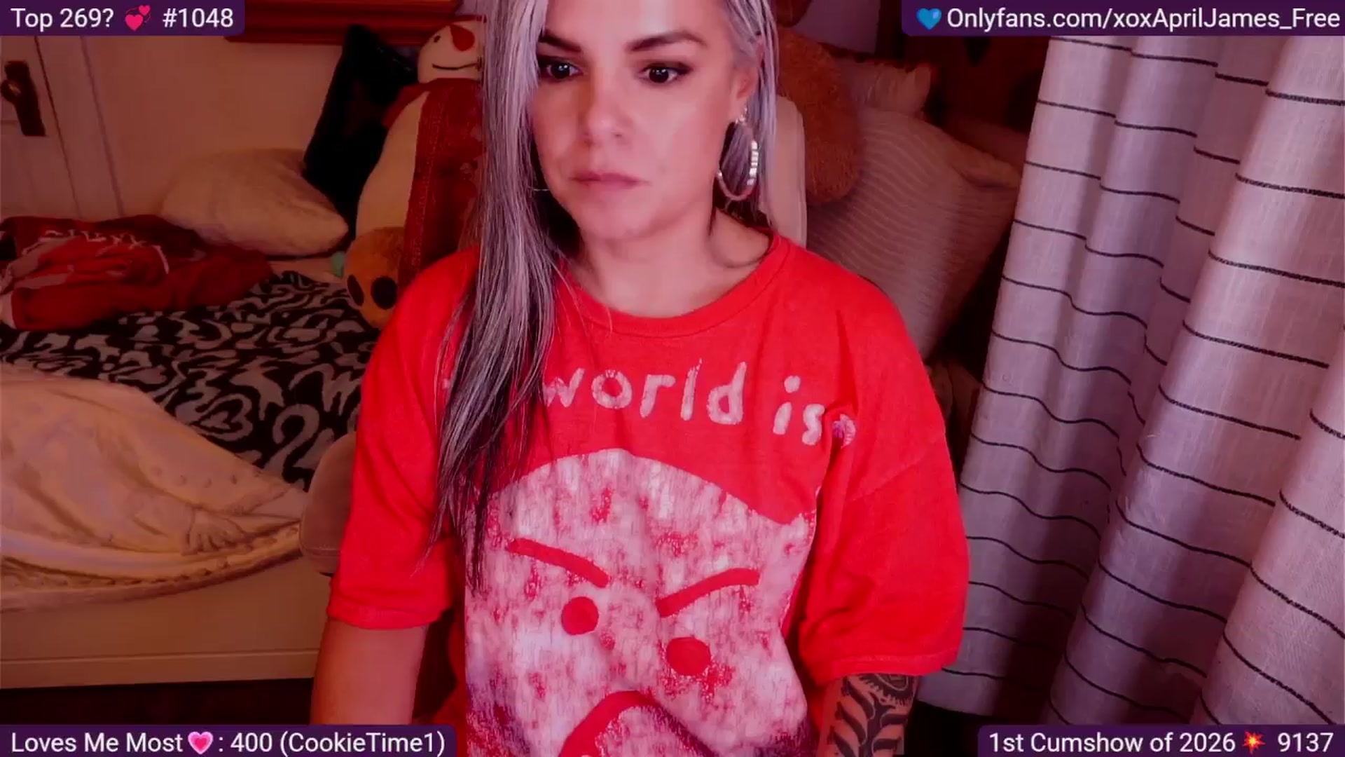 Gallery image thumbnail from AprilJames's myfreecams stream on, 01/03/2026, 01:06 image 16 of 20