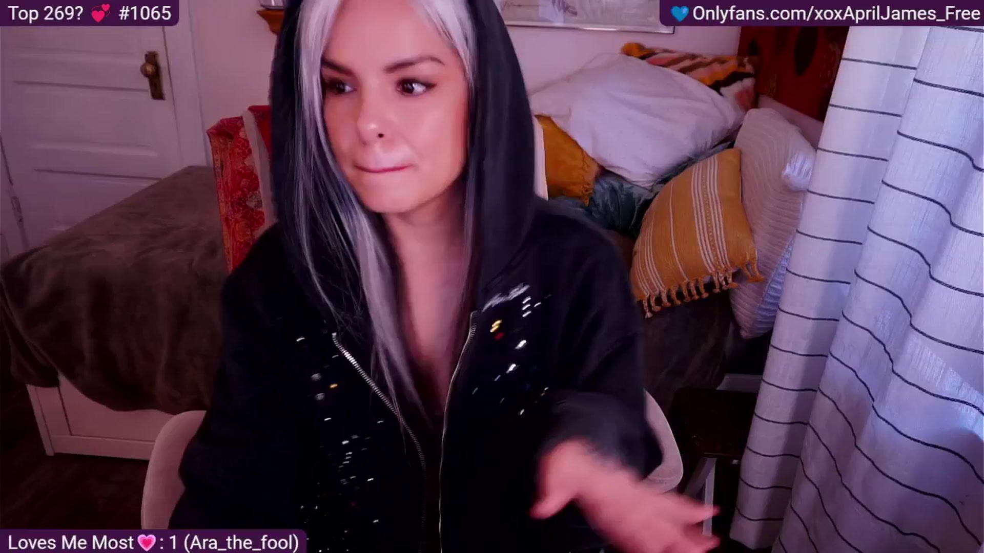 Gallery image thumbnail from AprilJames's myfreecams stream on, 01/10/2026, 23:13 image 7 of 20