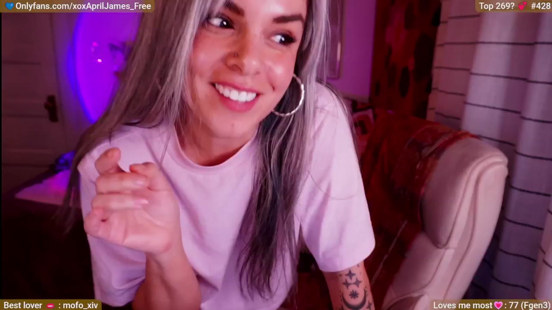 Gallery image thumbnail from AprilJames's myfreecams stream on, 01/23/2026, 24:28 image 16 of 20