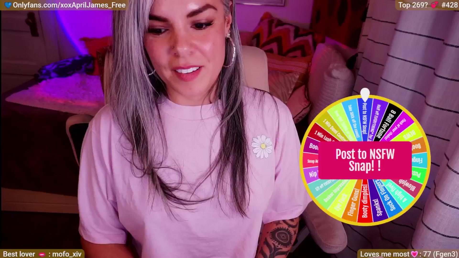 Gallery image thumbnail from AprilJames's myfreecams stream on, 01/23/2026, 24:28 image 15 of 20