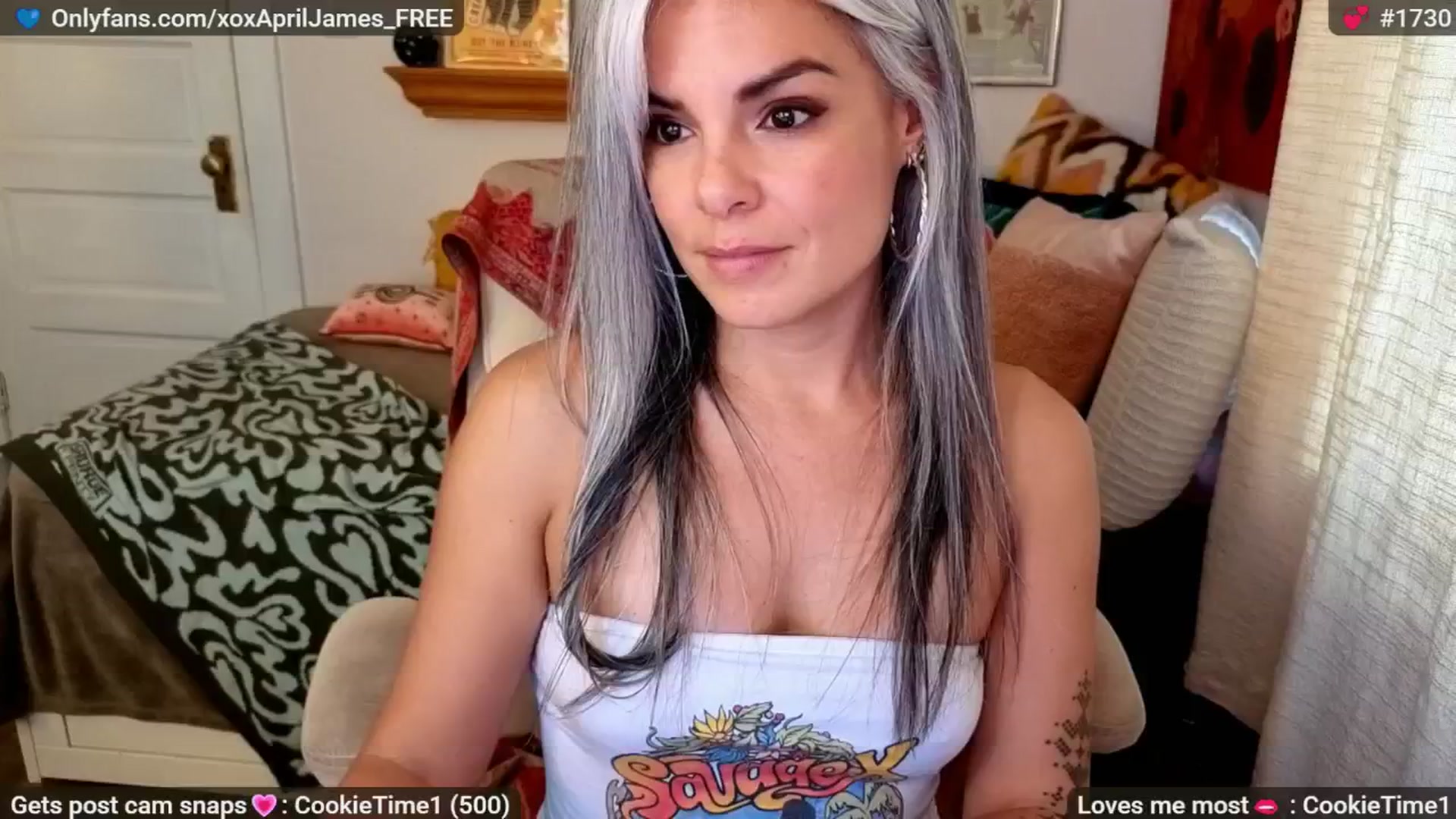 Gallery image thumbnail from AprilJames's myfreecams stream on, 04/07/2026, 23:23 image 20 of 20