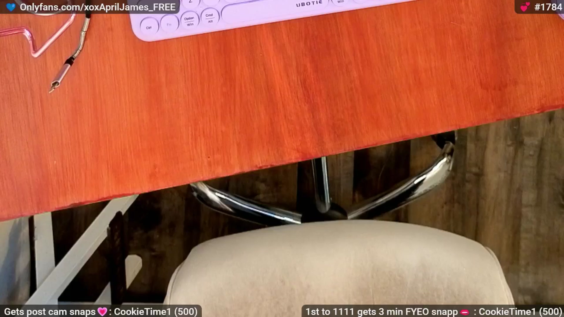 Gallery image thumbnail from AprilJames's myfreecams stream on, 04/07/2026, 23:23 image 6 of 20