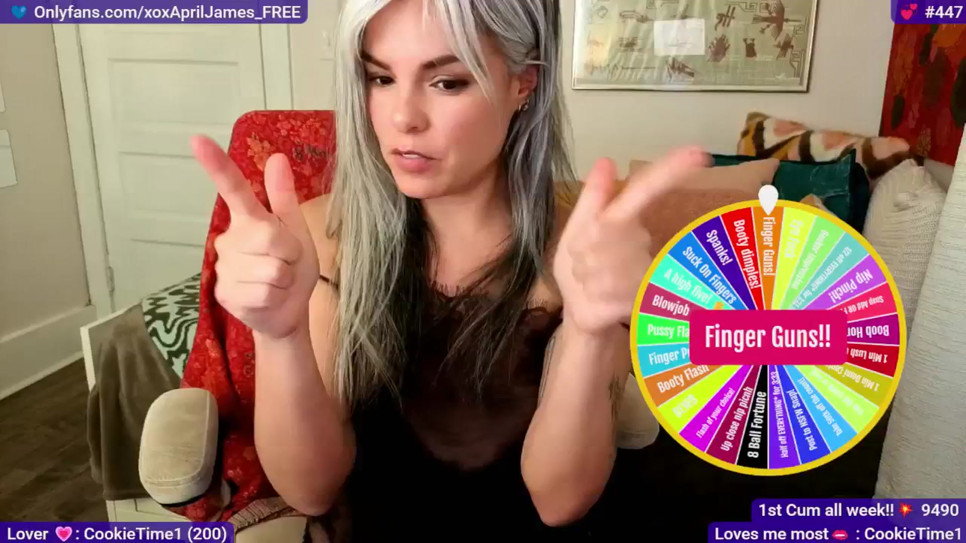 Gallery image thumbnail from AprilJames's myfreecams stream on, 05/02/2026, 24:06 image 1 of 20