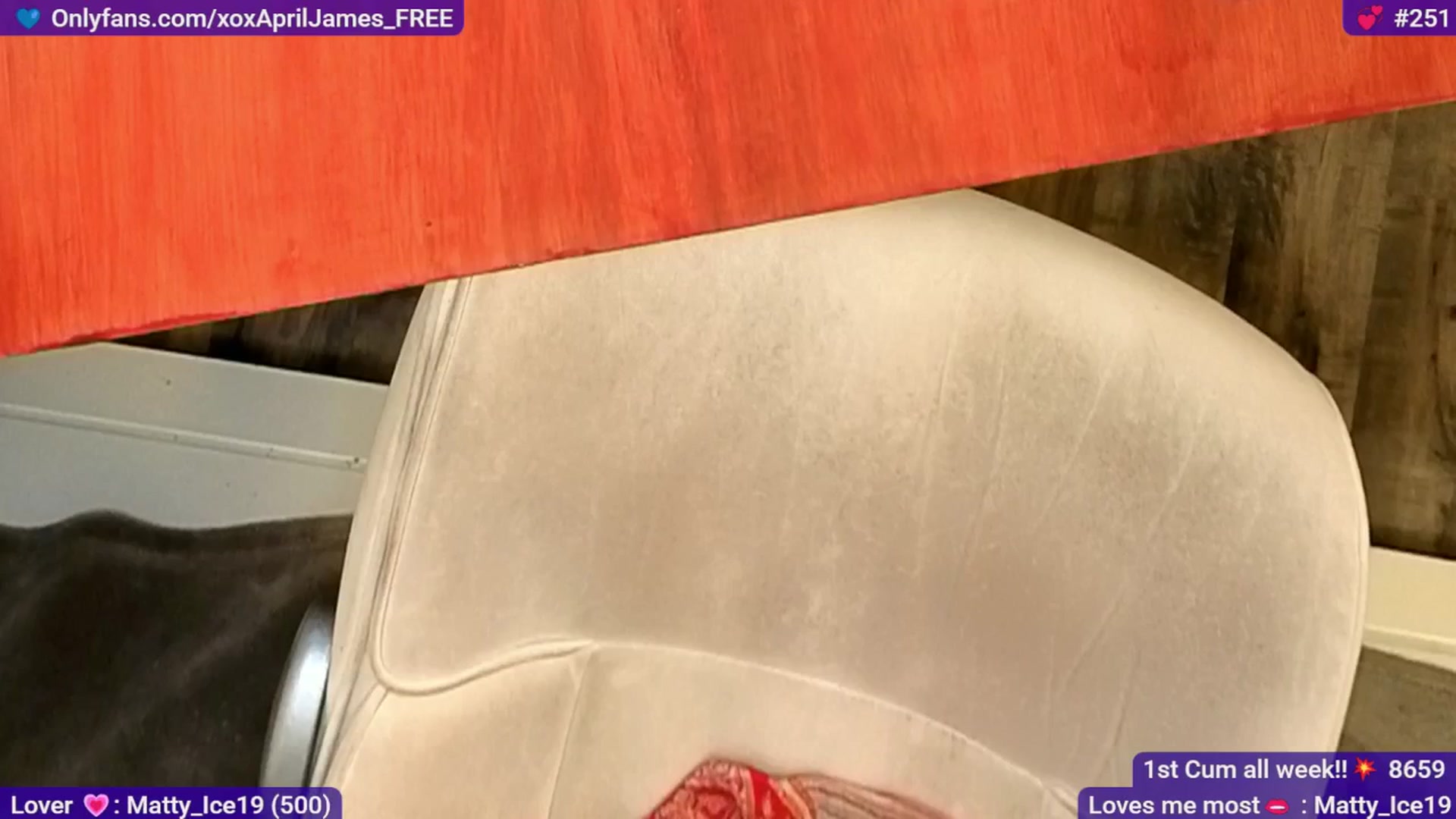 Gallery image thumbnail from AprilJames's myfreecams stream on, 05/02/2026, 03:40 image 1 of 20