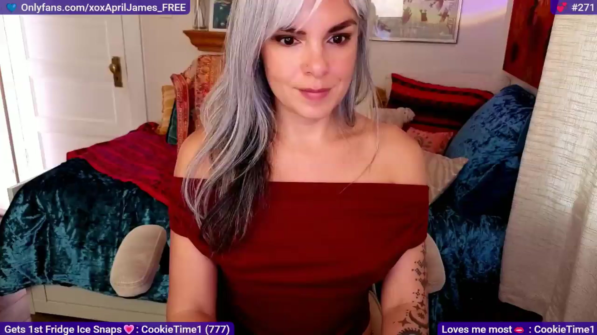 Gallery image thumbnail from AprilJames's myfreecams stream on, 05/13/2026, 23:31 image 11 of 20