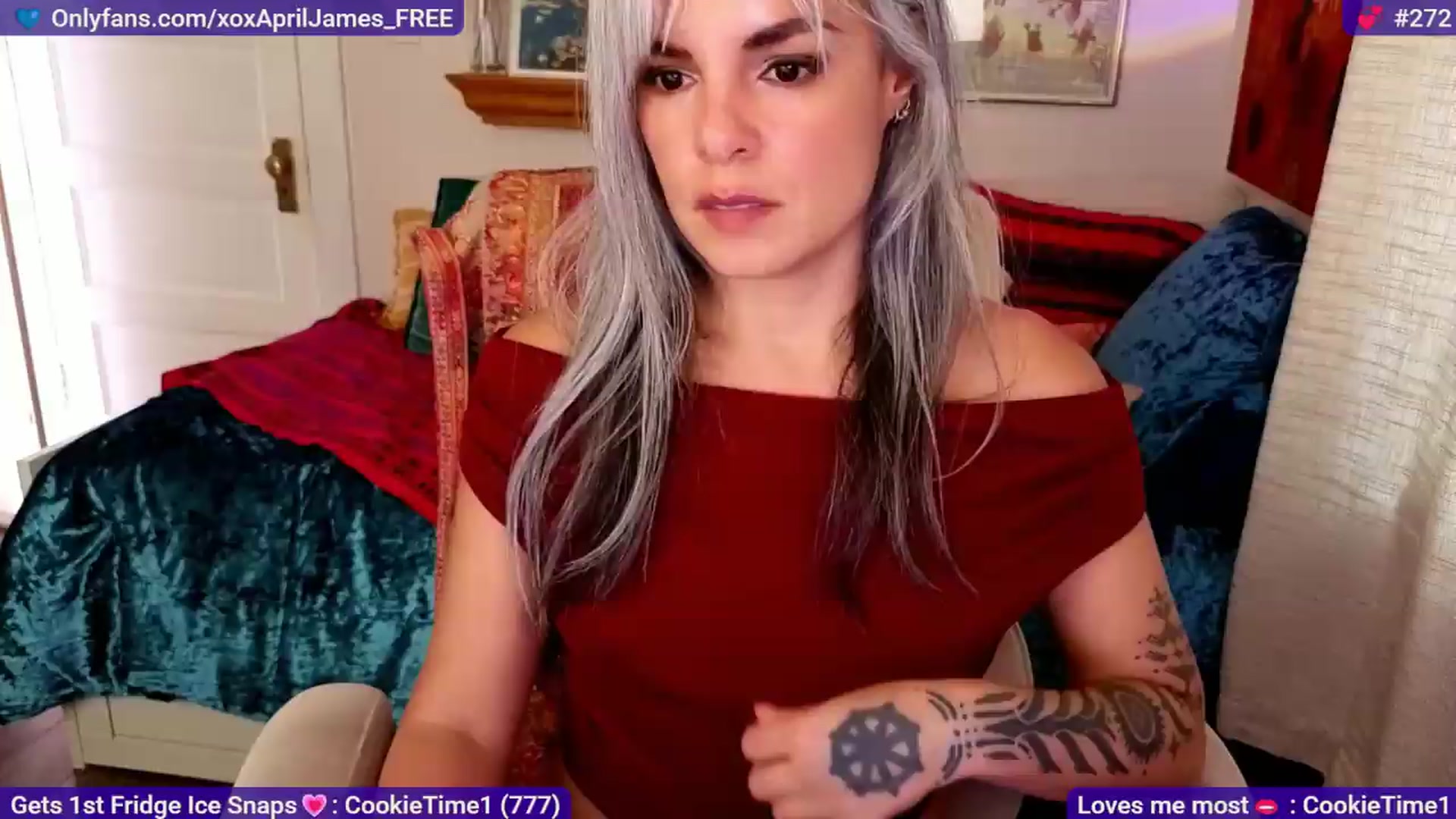 Gallery image thumbnail from AprilJames's myfreecams stream on, 05/13/2026, 23:31 image 15 of 20