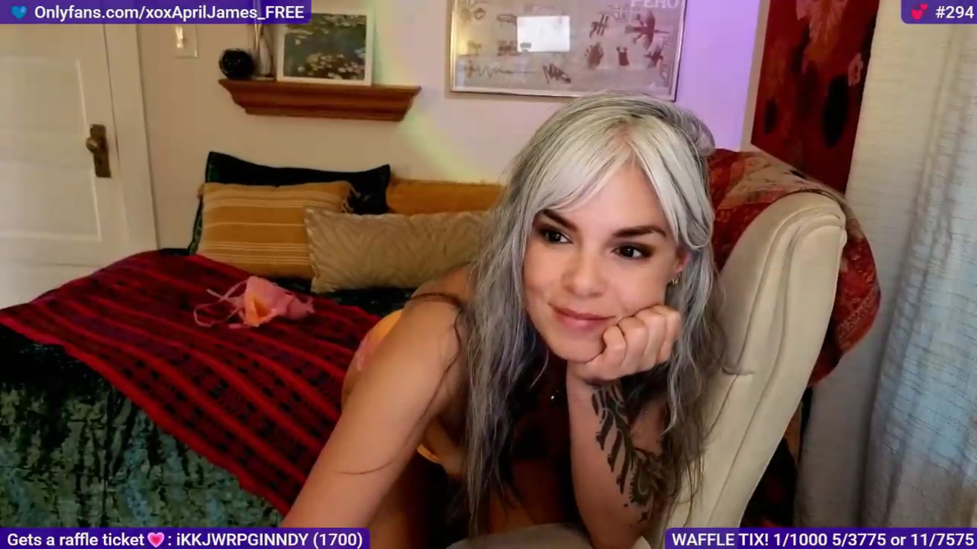 Gallery image thumbnail from AprilJames's myfreecams stream on, 05/24/2026, 02:01 image 17 of 20