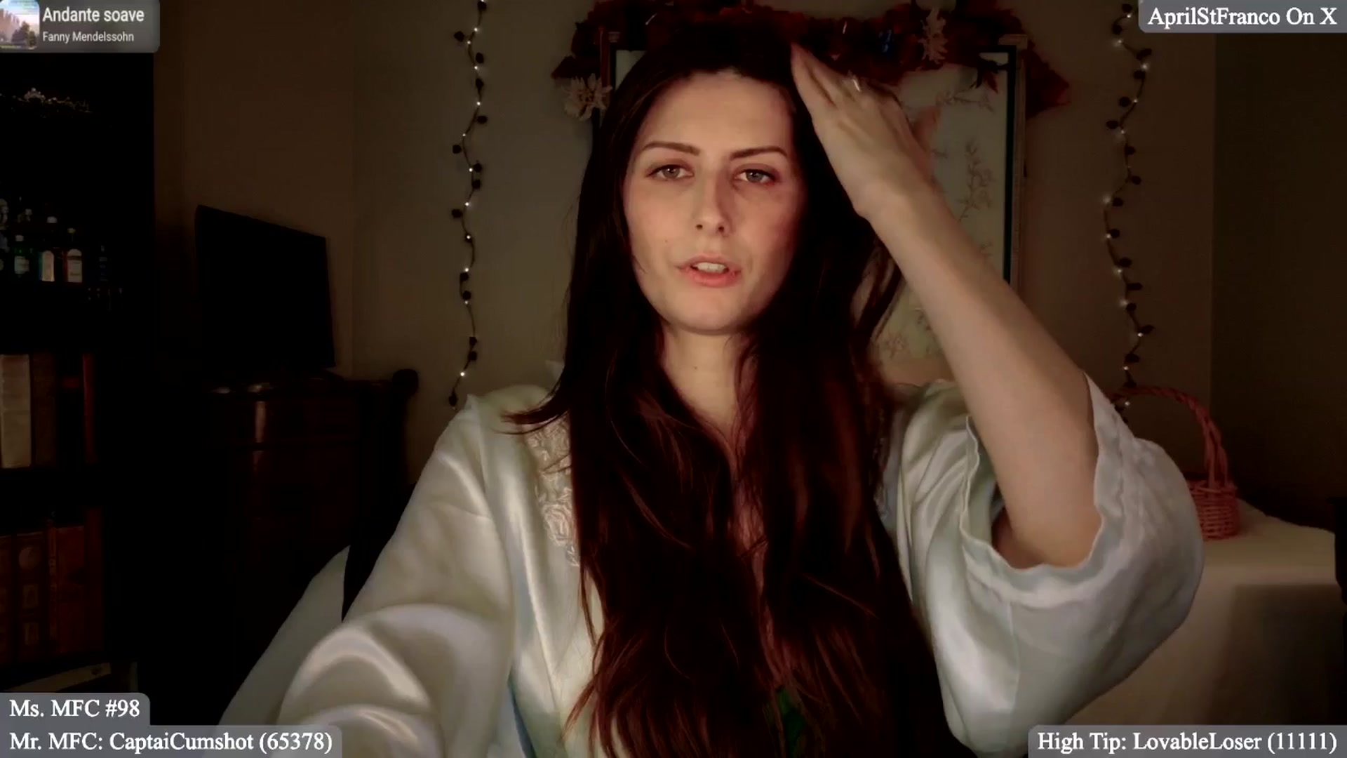 Gallery image thumbnail from AprilStFranco's myfreecams stream on, 11/20/2025, 18:32 image 16 of 20
