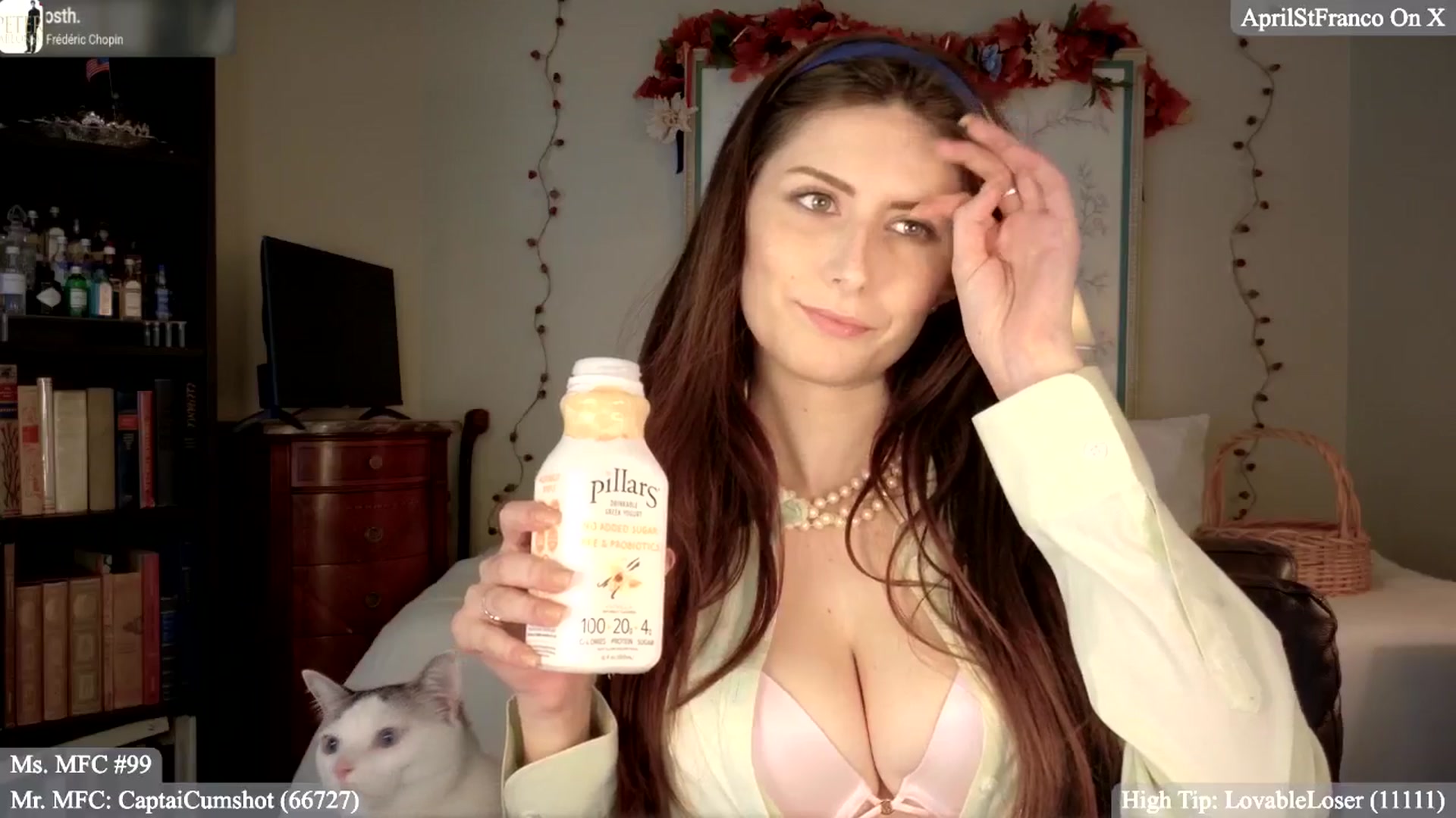 Gallery image thumbnail from AprilStFranco's myfreecams stream on, 11/21/2025, 16:42 image 16 of 20