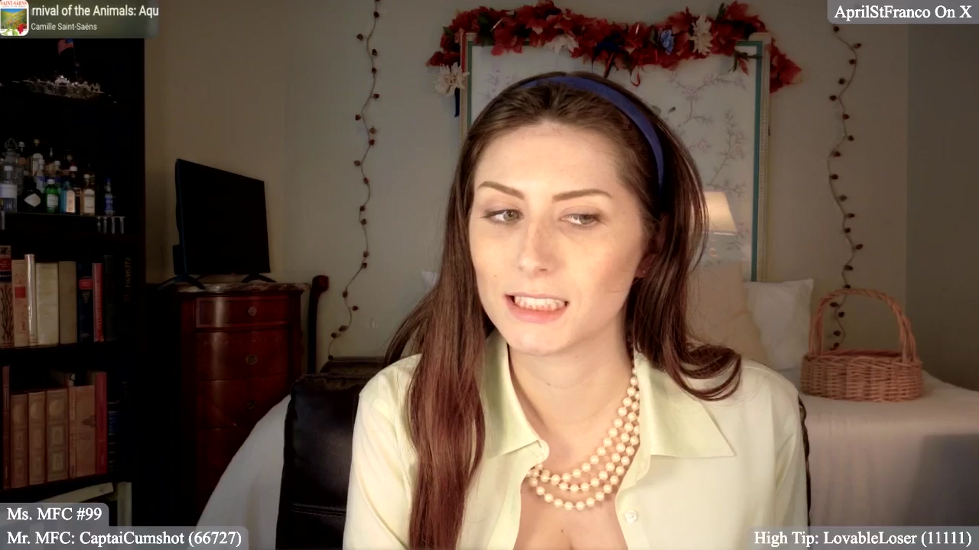 Gallery image thumbnail from AprilStFranco's myfreecams stream on, 11/21/2025, 17:29 image 15 of 20