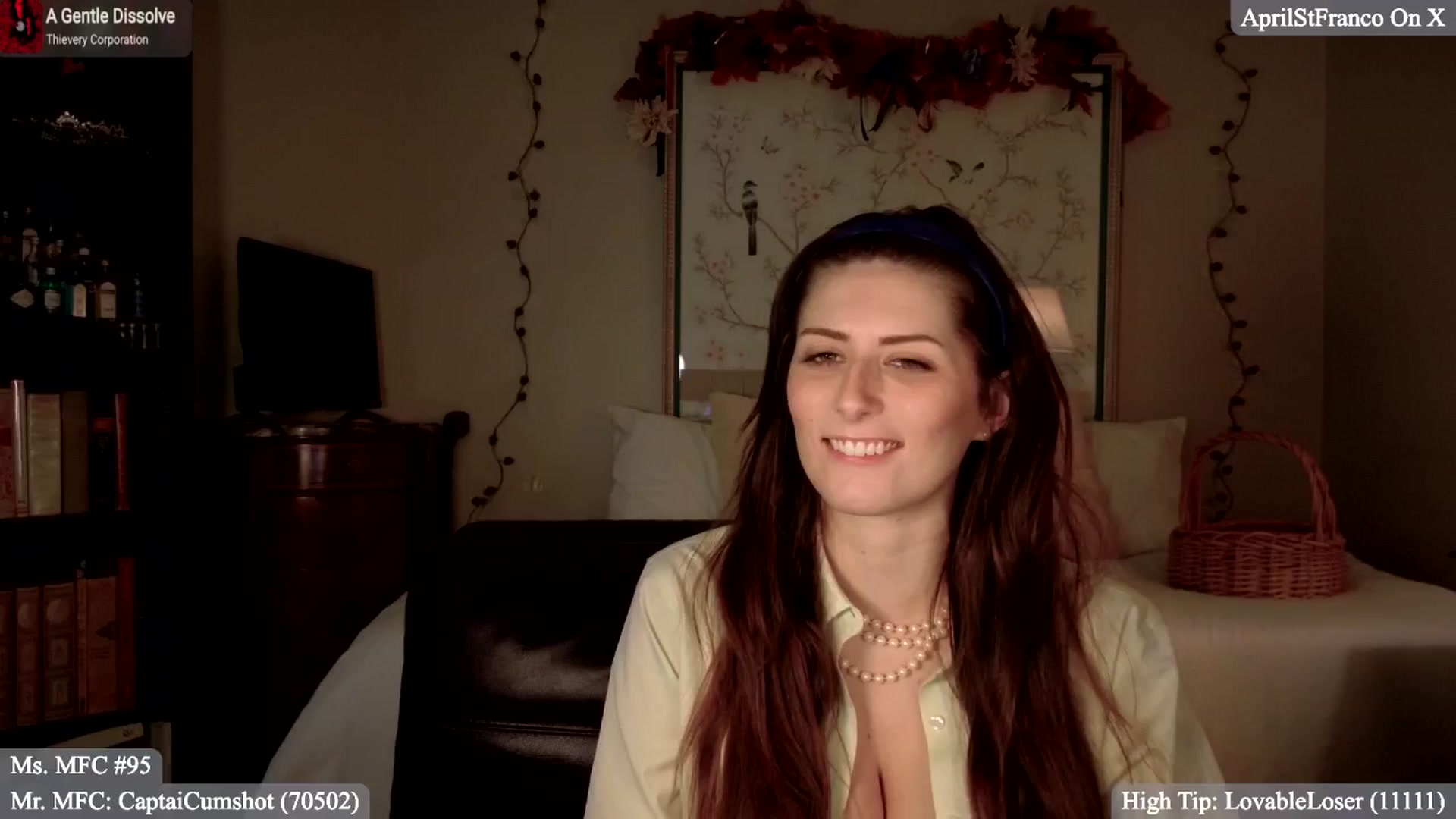 Gallery image thumbnail from AprilStFranco's myfreecams stream on, 11/22/2025, 05:38 image 7 of 20