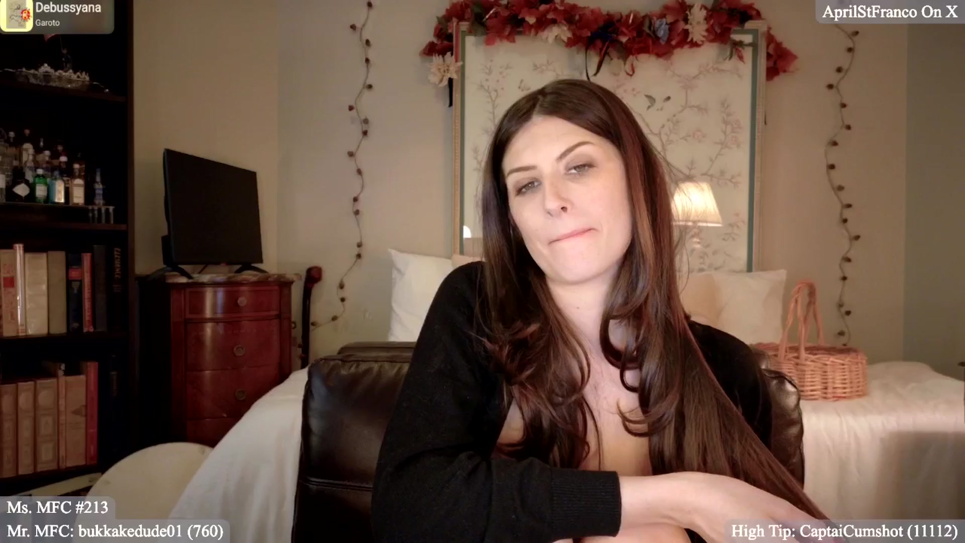 Gallery image thumbnail from AprilStFranco's myfreecams stream on, 12/05/2025, 04:43 image 13 of 20