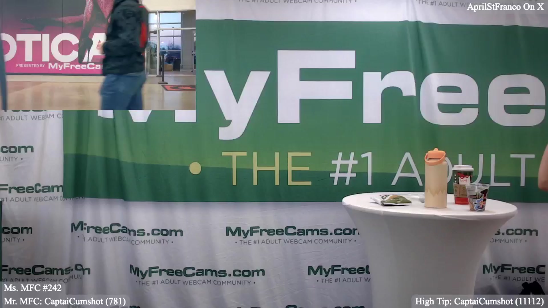 Gallery image thumbnail from AprilStFranco's myfreecams stream on, 12/07/2025, 22:46 image 5 of 20