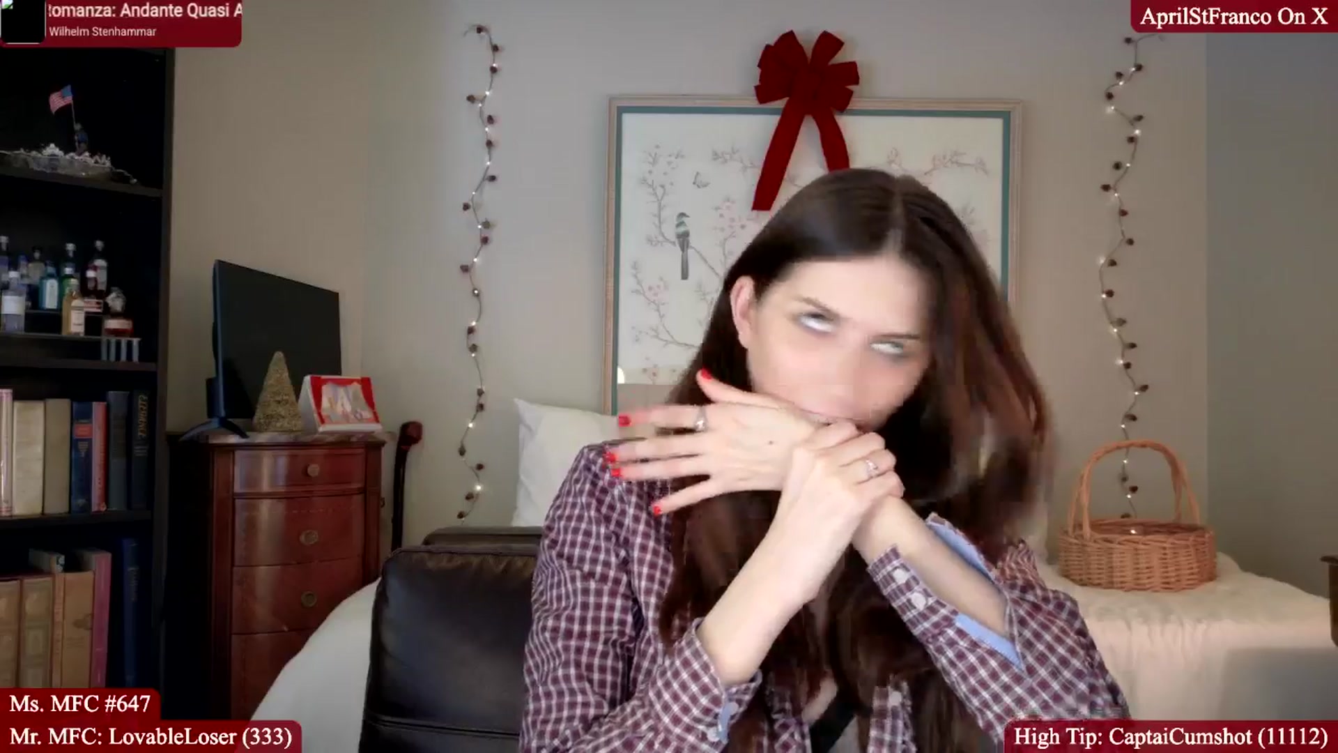 Gallery image thumbnail from AprilStFranco's myfreecams stream on, 12/15/2025, 22:26 image 7 of 20