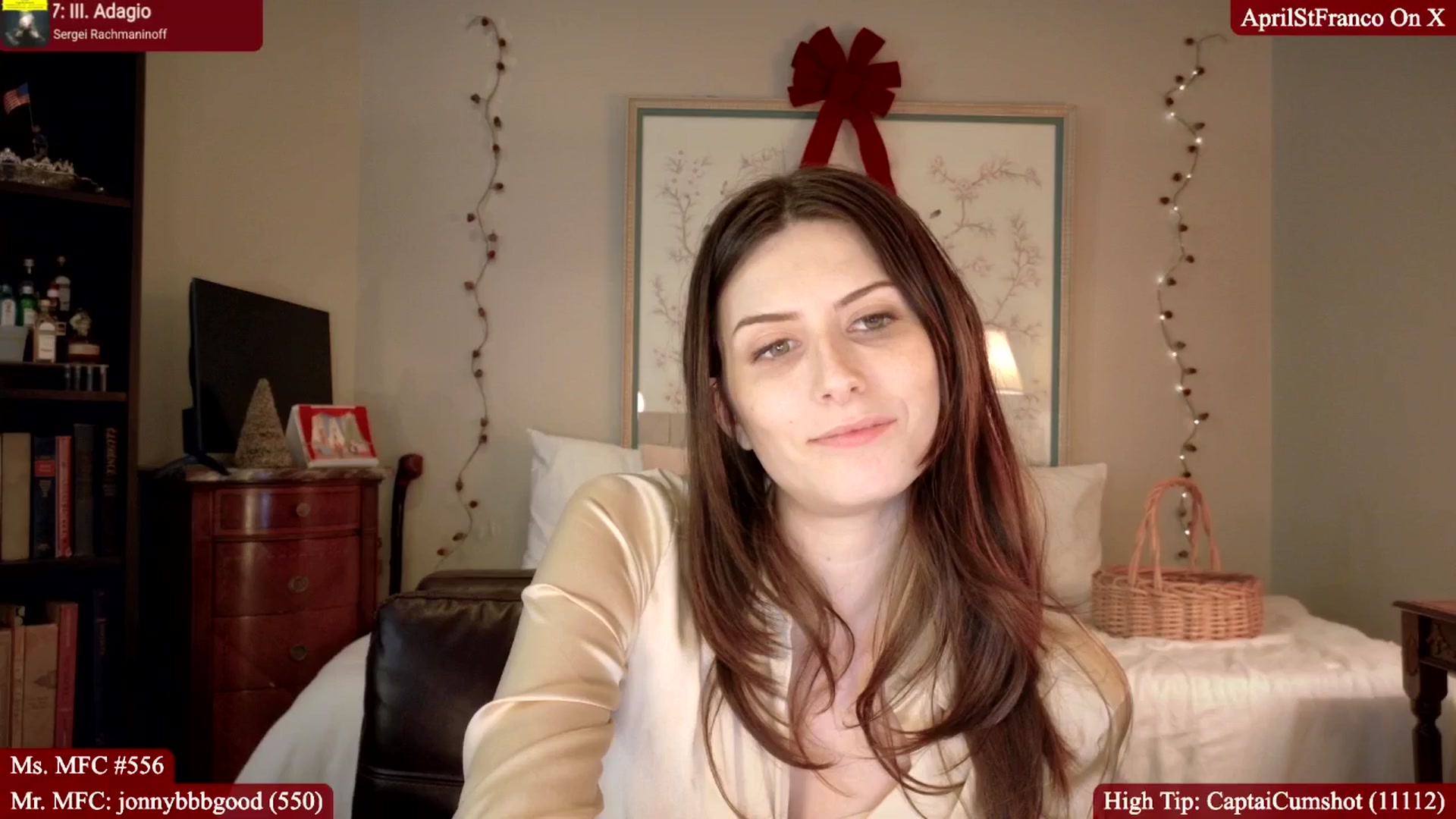 Gallery image thumbnail from AprilStFranco's myfreecams stream on, 12/16/2025, 22:43 image 5 of 20