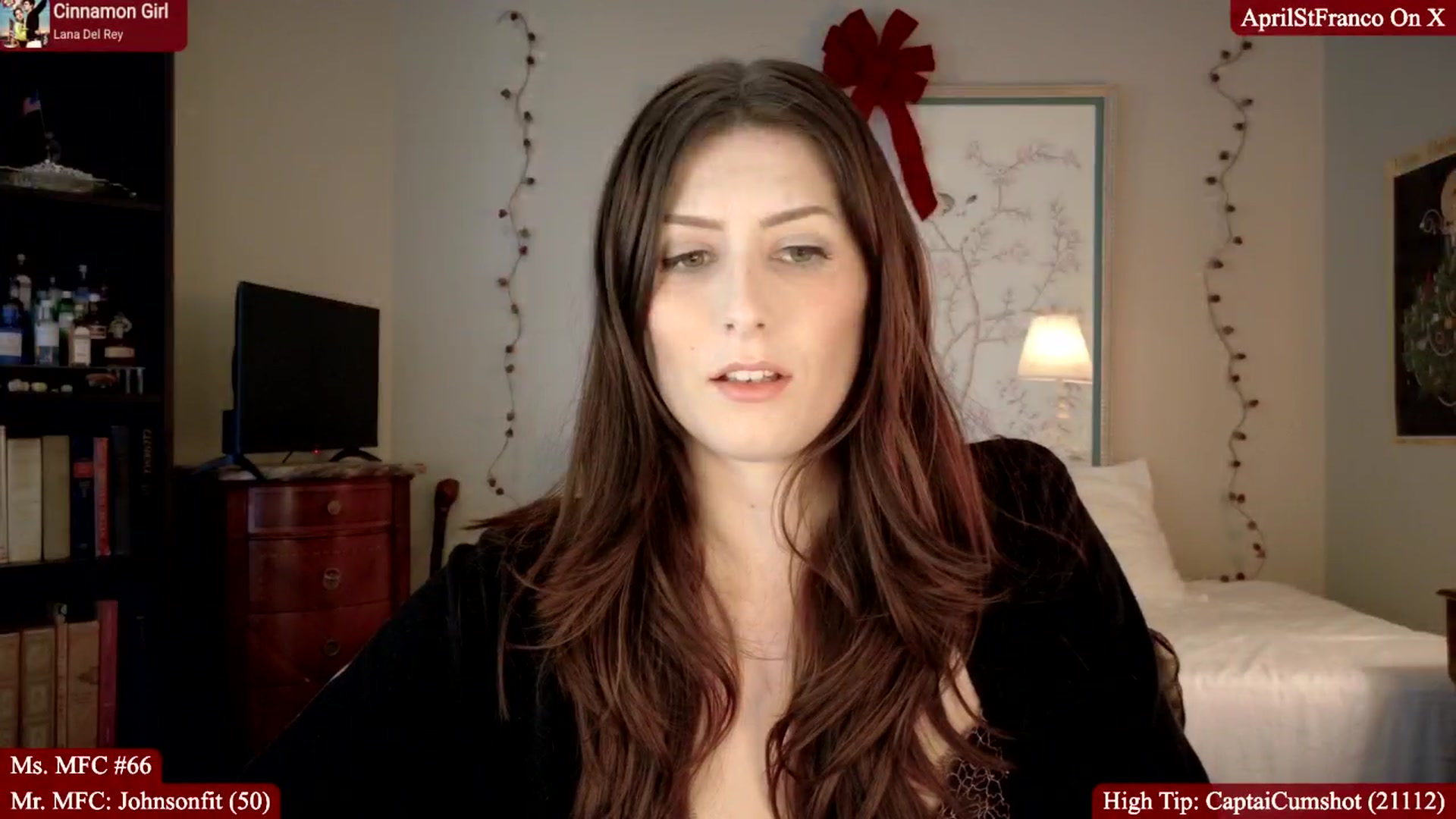 Gallery image thumbnail from AprilStFranco's myfreecams stream on, 01/05/2026, 20:26 image 12 of 20