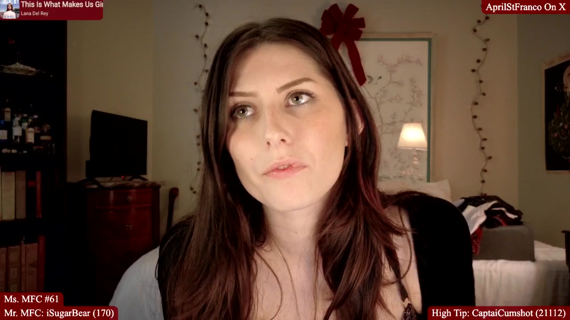 Gallery image thumbnail from AprilStFranco's myfreecams stream on, 01/05/2026, 23:46 image 9 of 20