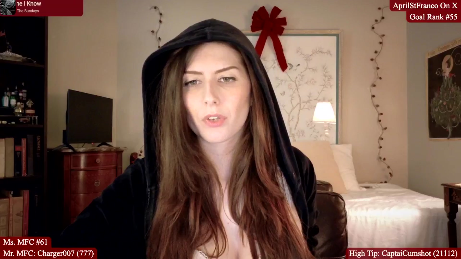 Gallery image thumbnail from AprilStFranco's myfreecams stream on, 01/08/2026, 22:34 image 19 of 20