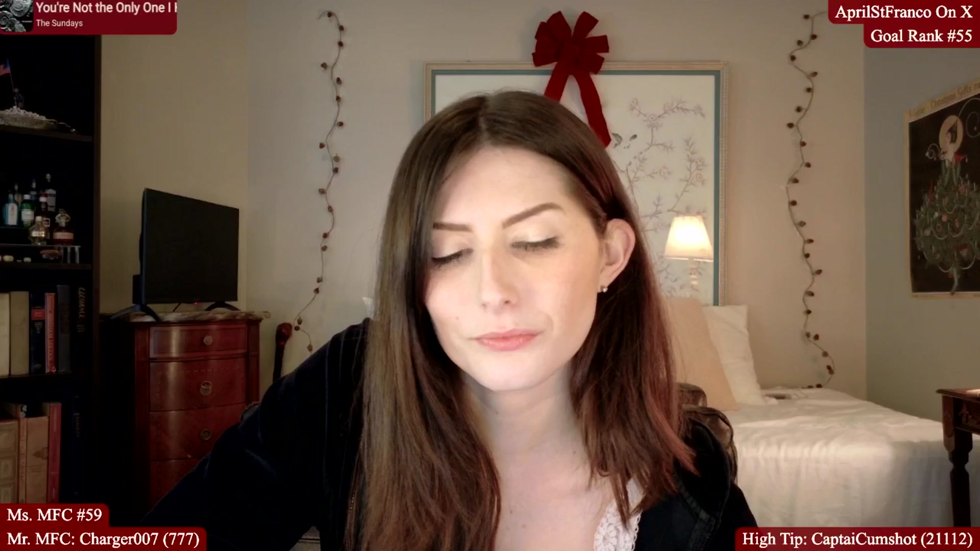 Gallery image thumbnail from AprilStFranco's myfreecams stream on, 01/08/2026, 22:34 image 12 of 20