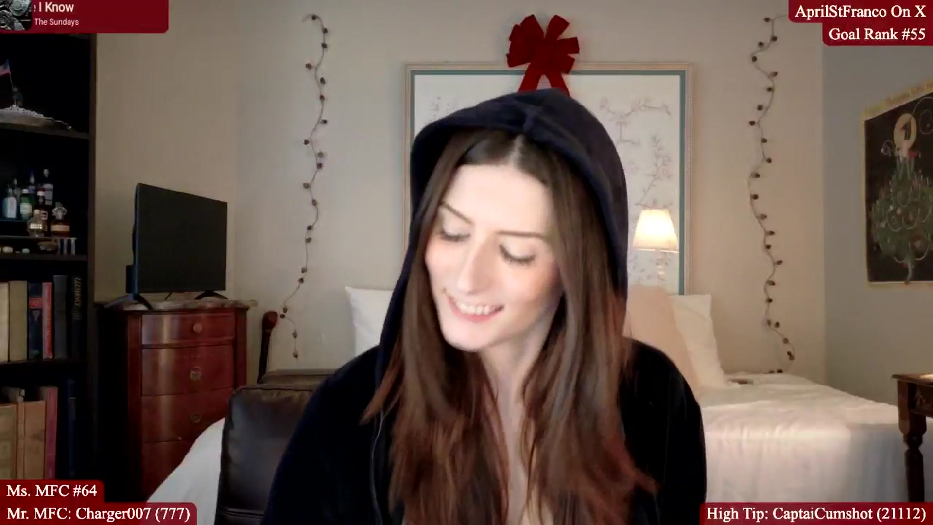 Gallery image thumbnail from AprilStFranco's myfreecams stream on, 01/08/2026, 22:34 image 8 of 20