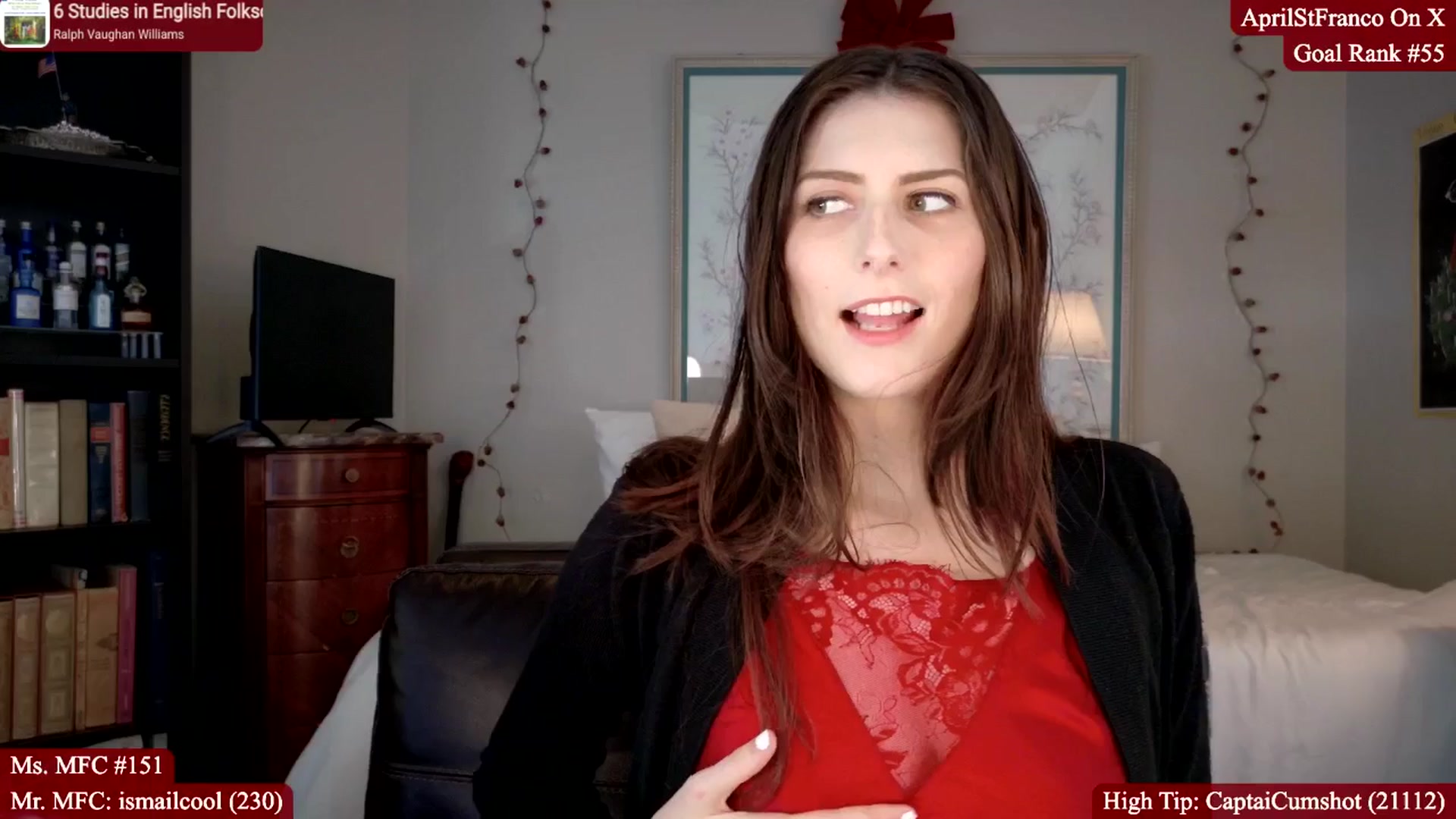 Gallery image thumbnail from AprilStFranco's myfreecams stream on, 01/15/2026, 18:16 image 5 of 20