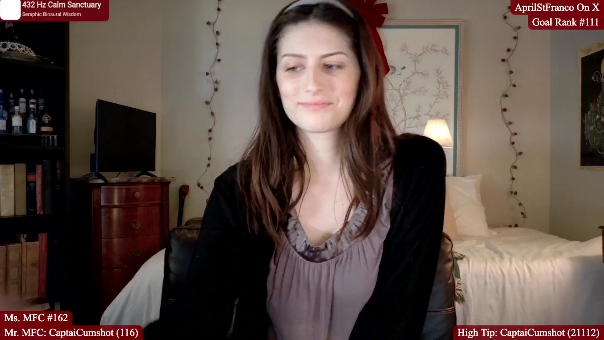 Gallery image thumbnail from AprilStFranco's myfreecams stream on, 01/20/2026, 16:55 image 5 of 20
