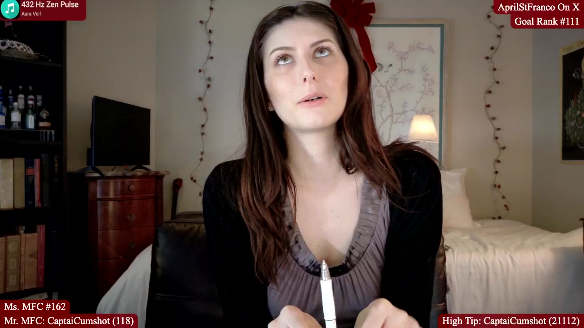 Gallery image thumbnail from AprilStFranco's myfreecams stream on, 01/20/2026, 16:55 image 8 of 20